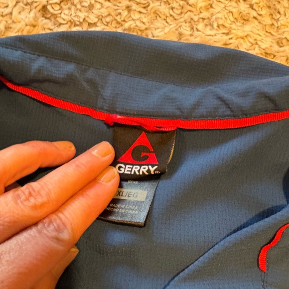 Gerry Outdoor Fishing Pocket Short Sleeve XL Polo Shirt Kayak Hike Camp - Picture 2 of 5